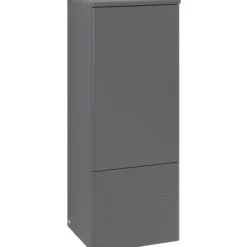 V&b antao middels høyskap 1 dør rillet 414x1039x356 høyre antrasitt
