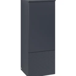 V&b antao middels høyskap 1 dør rillet 414x1039x356 høyre blå
