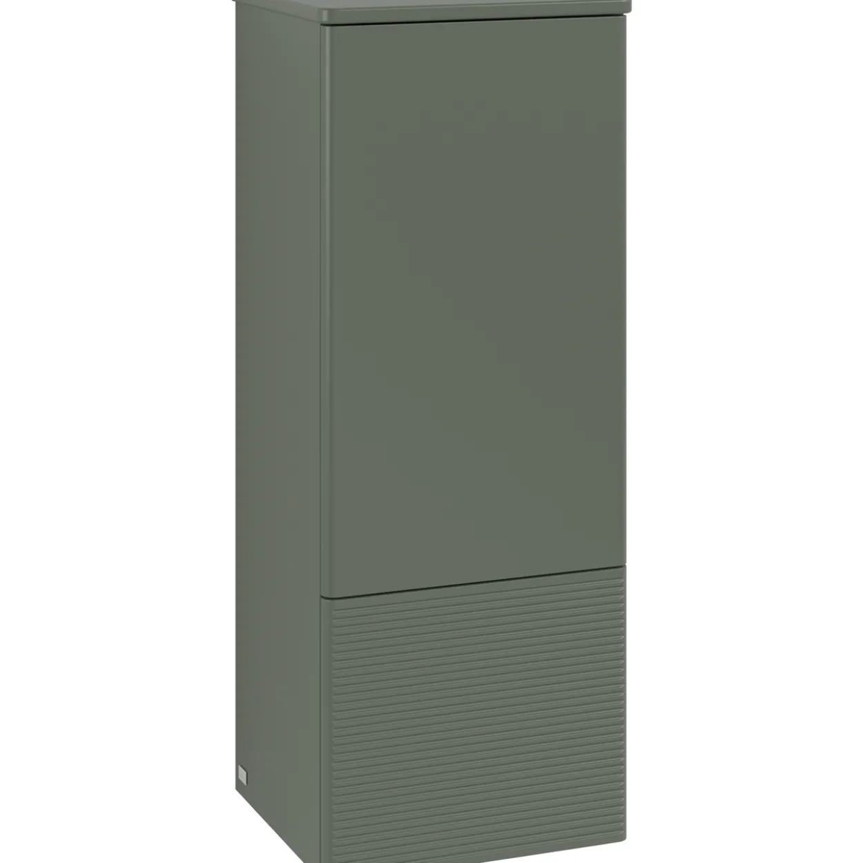 V&b antao middels høyskap 1 dør rillet 414x1039x356 venstre grønn