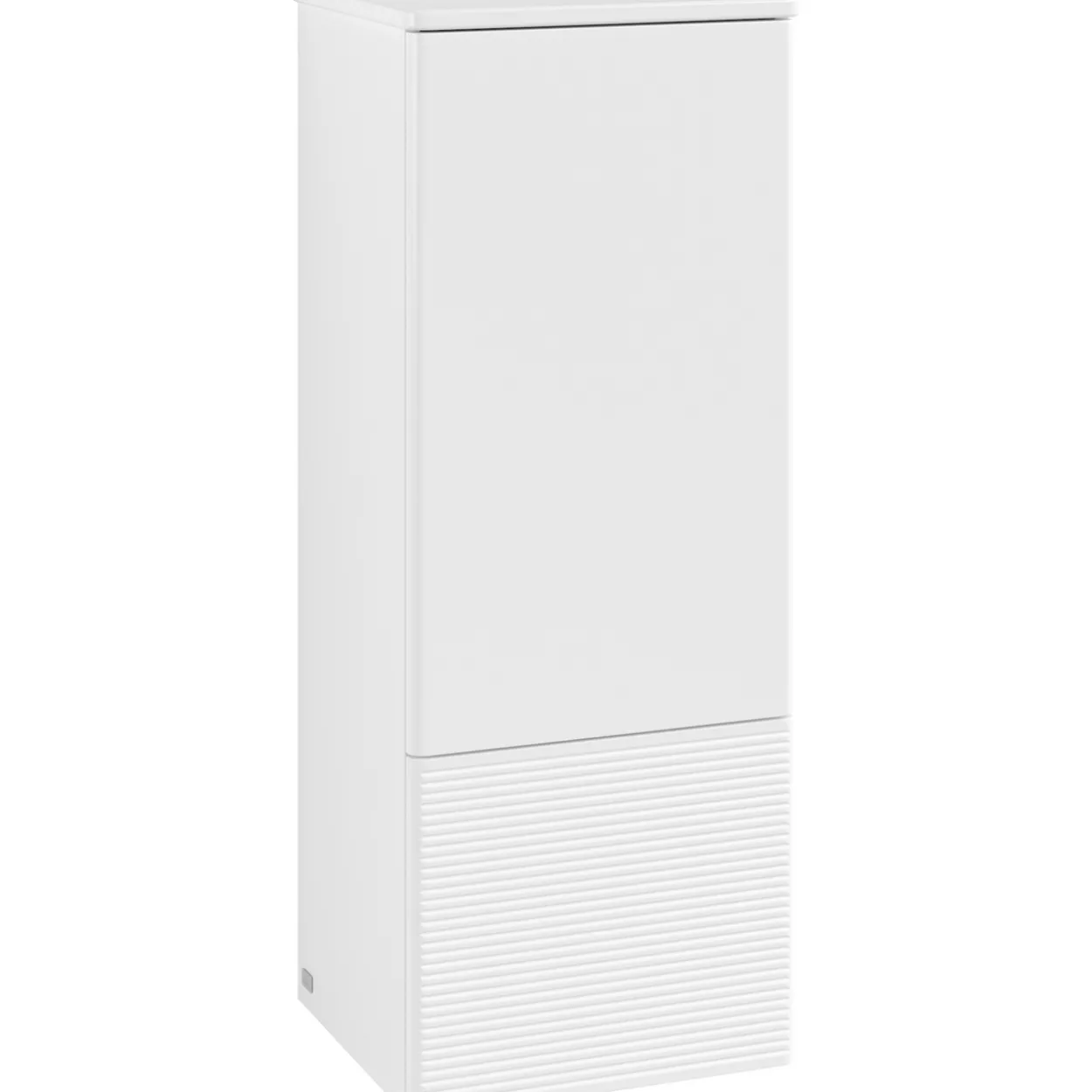V&b antao middels høyskap 1 dør rillet 414x1039x356 venstre matt hvit