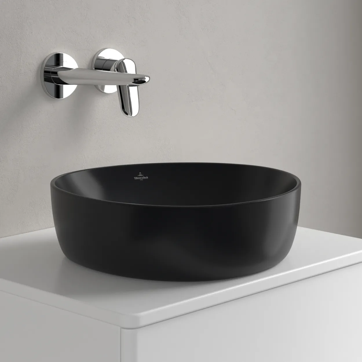 V&b antao servant c+ 40x39,5 u/overløp pure black