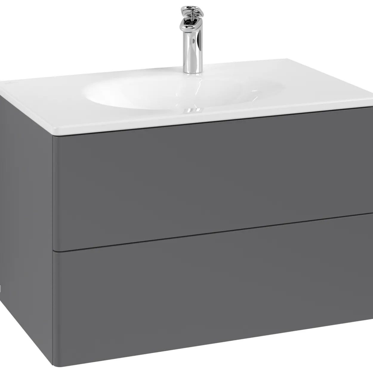 V&b antao servantskap 2 skuffer glatt 788x504x496 antrasitt