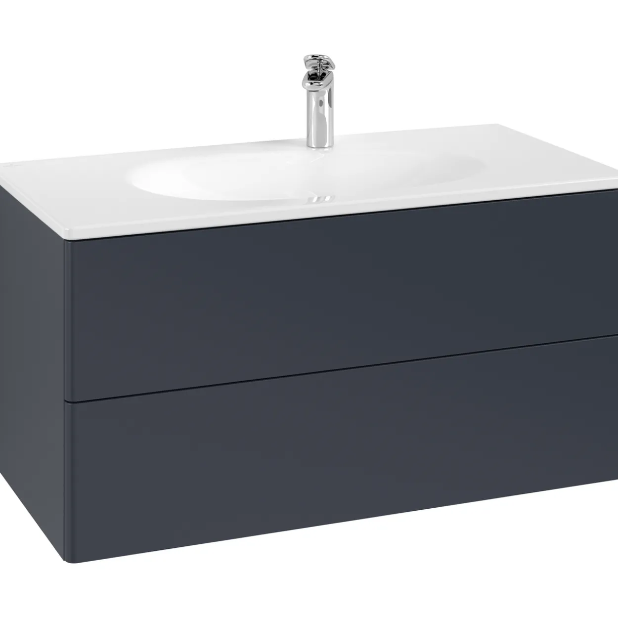 V&b antao servantskap 2 skuffer glatt 988x504x496 blå
