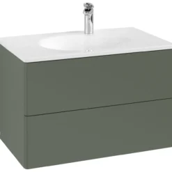 V&b antao servantskap 2 skuffer glatt 788x504x496 grønn