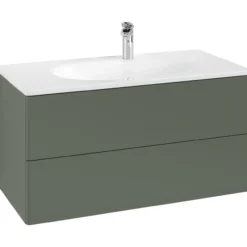V&b antao servantskap 2 skuffer glatt 988x504x496 grønn