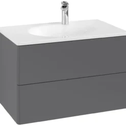 V&b antao servantskap 2 skuffer glatt 788x504x496 m/lys antrasitt