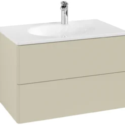 V&b antao servantskap 2 skuffer glatt 788x504x496 m/lys silkegrå
