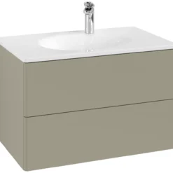 V&b antao servantskap 2 skuffer glatt 788x504x496 m/lys stengrå
