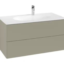 V&b antao servantskap 2 skuffer glatt 988x504x496 m/lys stengrå