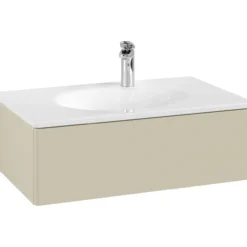 V&b antao servantskap 1 skuff glatt 788x256x496 m/lys silkegrå