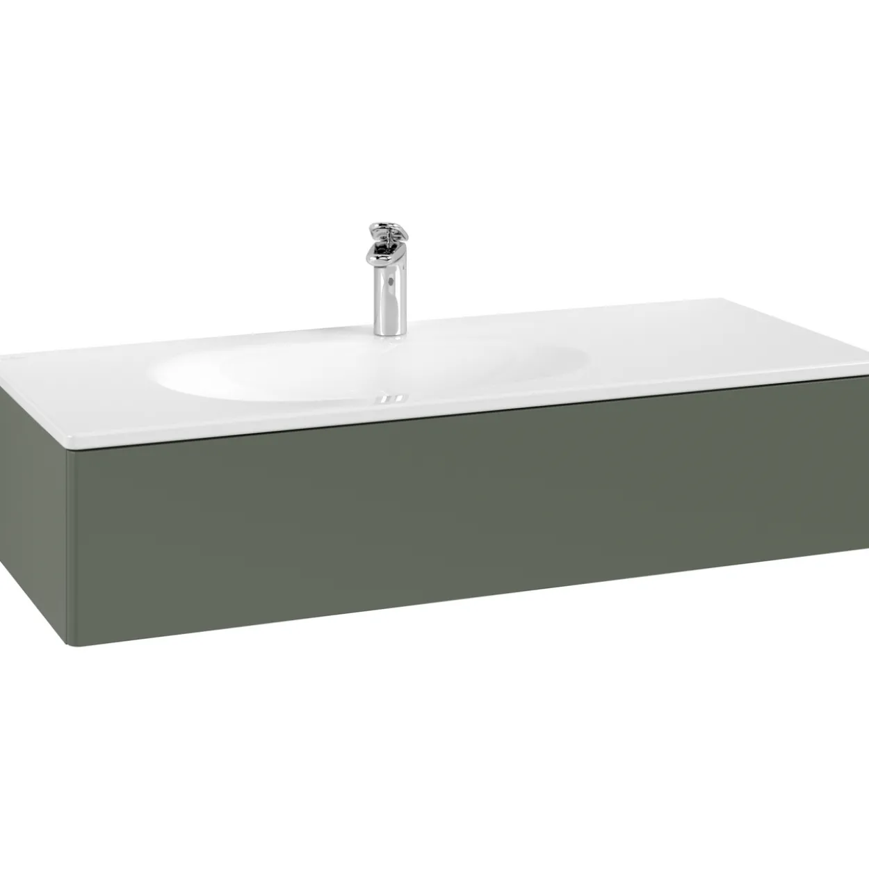 V&b antao servantskap 1 skuff glatt 1188x256x493 venstre grønn