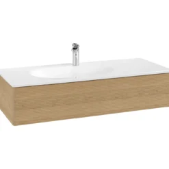 V&b antao servantskap 1 skuff rillet 1188x256x493 venstre eik