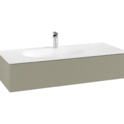 V&b antao servantskap 1 skuff rillet 1188x256x493 venstre stengrå