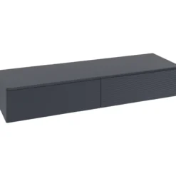 V&b antao sideskap 2 skuffer rillet 1600x268x500 blå