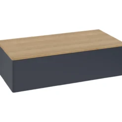V&b antao sideskap 1 skuff glatt 1000x268x500 blå/eik