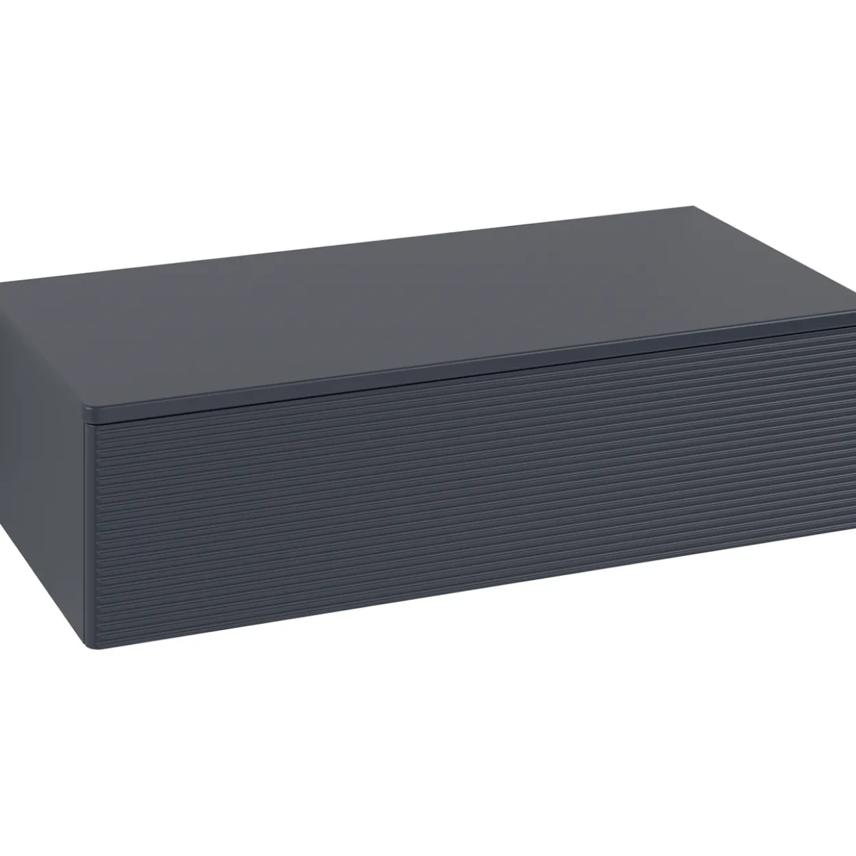 V&b antao sideskap 1 skuff rillet 1000x268x500 blå