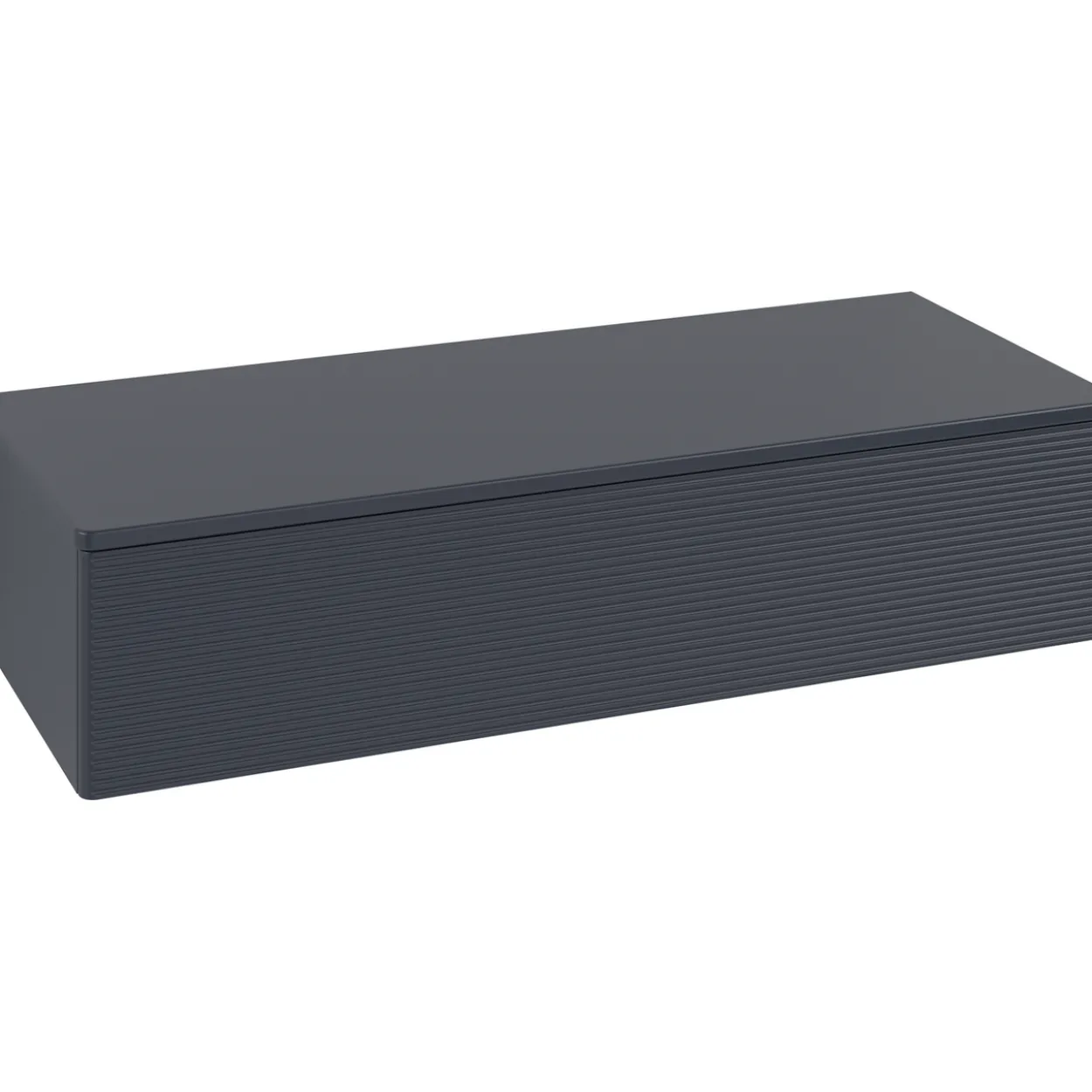 V&b antao sideskap 1 skuff rillet 1200x268x500 blå