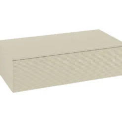 V&b antao sideskap 1 skuff rillet 1000x268x500 silkegrå