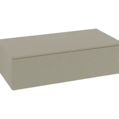V&b antao sideskap 1 skuff rillet 1000x268x500 stengrå