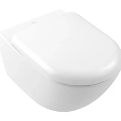 V&b antao veggskål m/åpen spylekant stone white c+