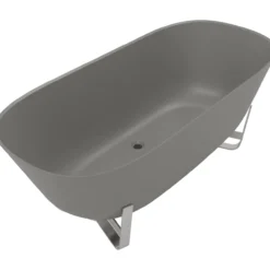 V&b antheus frittstående badekar 175x80 grey
