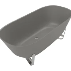 V&b antheus frittstående badekar 175x80 grey
