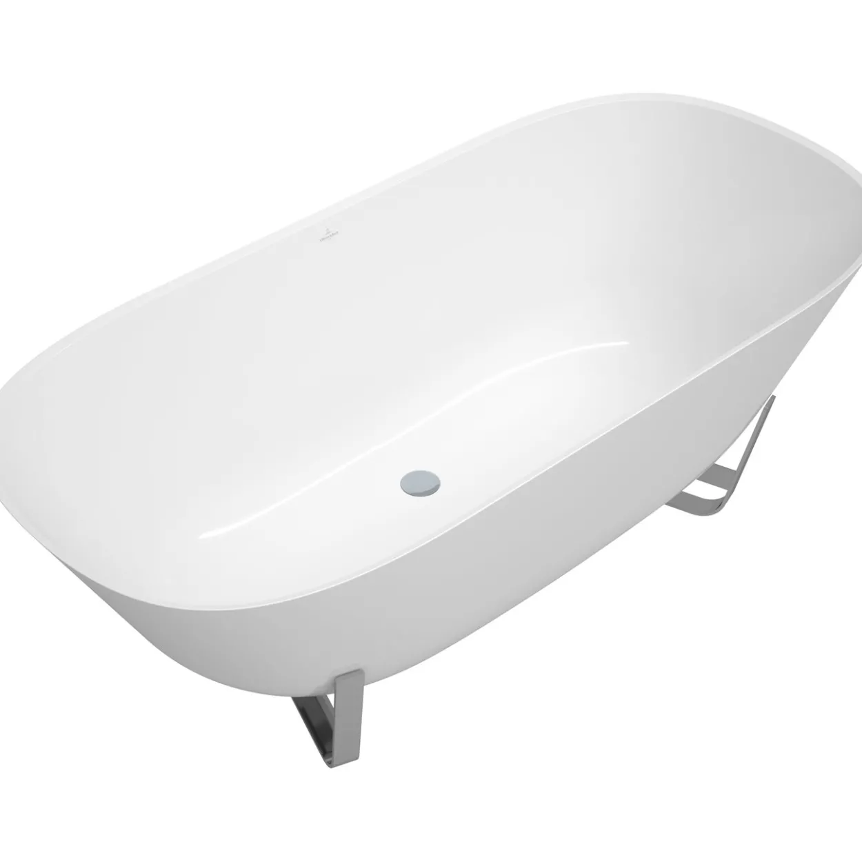 V&b antheus frittstående badekar 175x80 hvit alpin