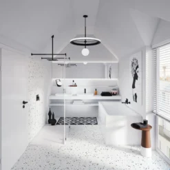 V&b architectura badekar 170x80 for innbygging hvit alpin