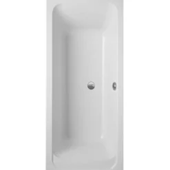 V&b architectura badekar 190x90 for innbygging hvit alpin
