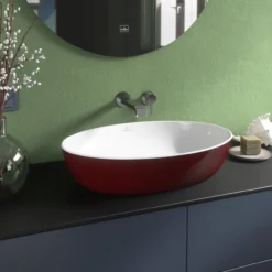 V&b artis servant oval 61x41 bordeaux