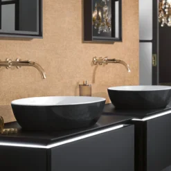 V&b artis servant oval 61x41 coal black