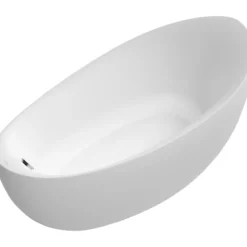 V&b aveo frittstående badekar 190x95 stone white