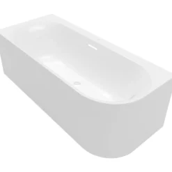 V&b loop & friends oval duo back-to-wall badekar 180x80 høyre hvit alpin