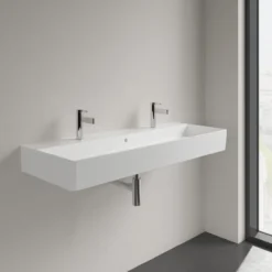 V&b memento 2.0 dobbel servant c+ 120x47 stone white
