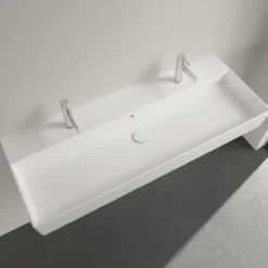 V&b memento 2.0 dobbel servant 120x47 hvit alpin