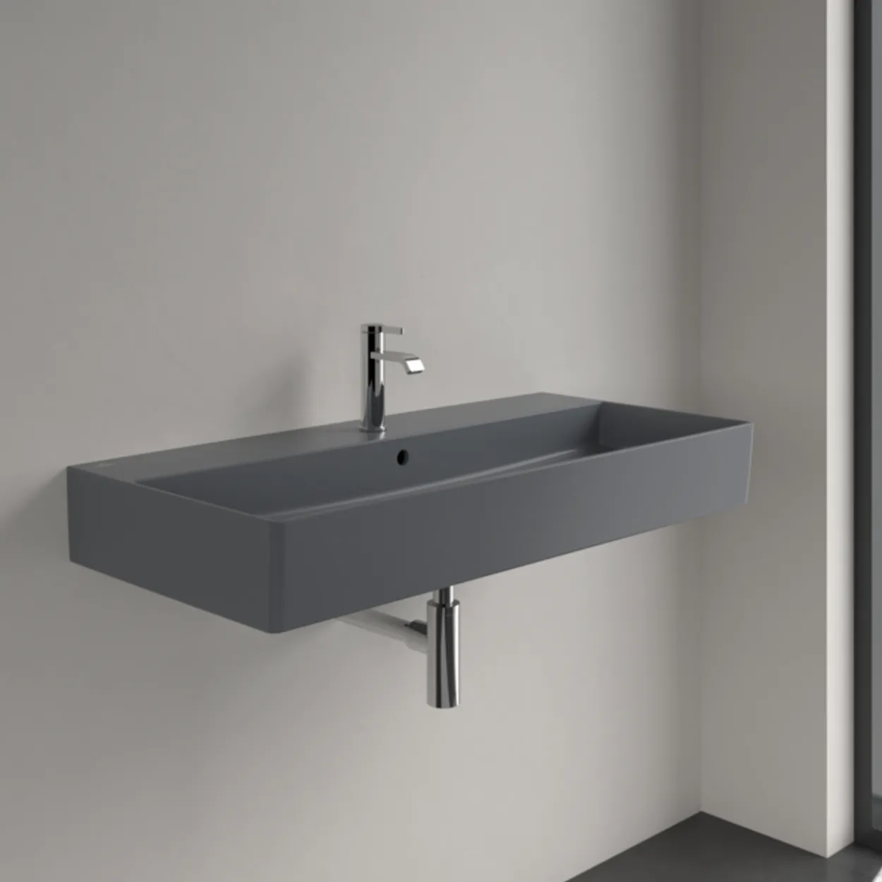 V&b memento 2.0 servant c+ 100x47 graphite
