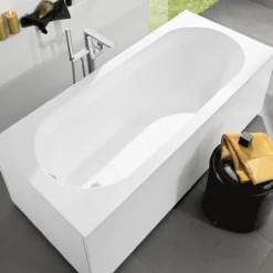 V&b oberon badekar 190x90 for innbygging hvit alpin