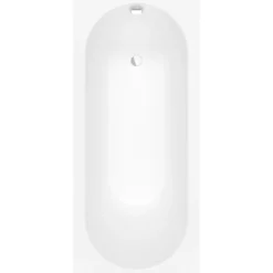 V&b oberon badekar 170x75 for innbygging stone white
