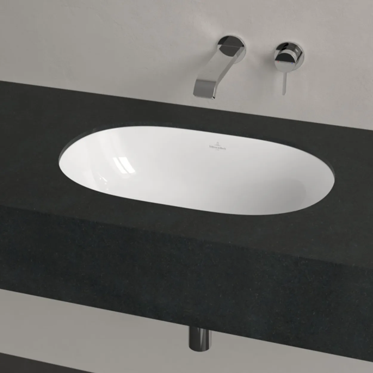 V&b o.novo underlimt servant c+ 53x32 hvit alpin