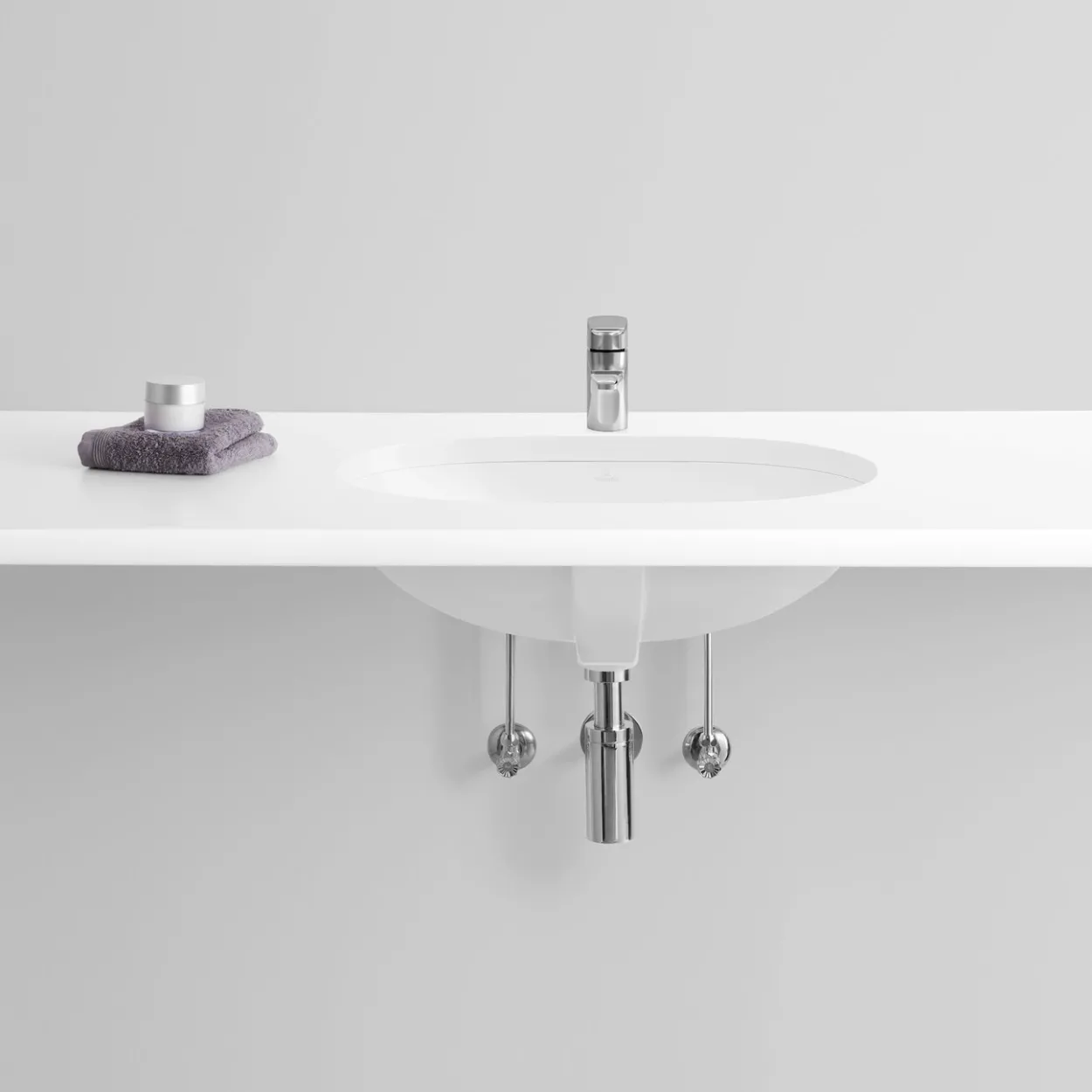 V&b o.novo underlimt servant c+ 60x35 hvit alpin