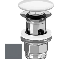 V&b push open ventil c+ graphite
