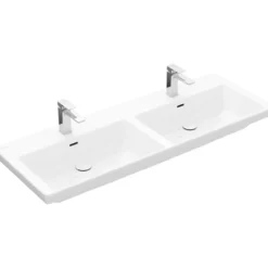 V&b subway 3.0 dobbel møbelservant c+ 130x47 hvit alpin