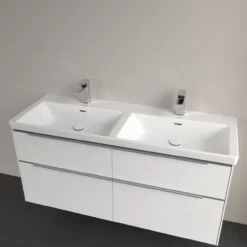 V&b subway 3.0 dobbel møbelservant c+ 130x47 hvit alpin