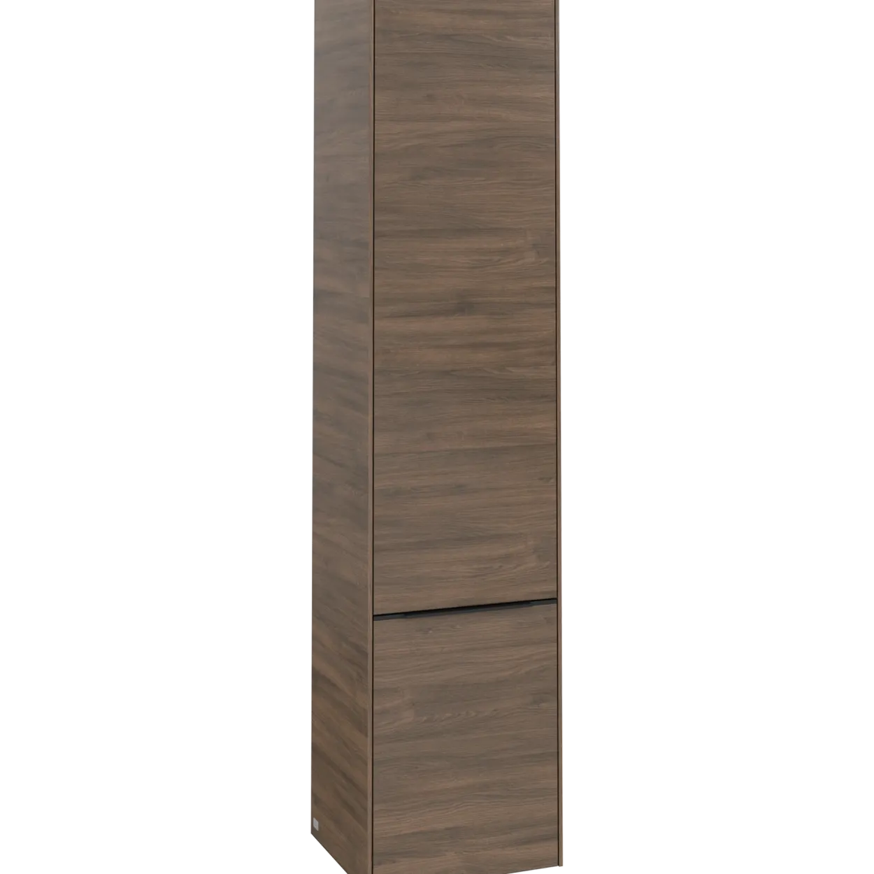 V&b subway 3.0 høyskap 40x171 venstre 2 dører arizona oak håndtak i volcano black