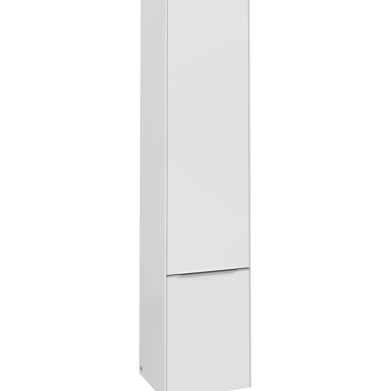 V&b subway 3.0 høyskap 40x171 venstre 2 dører brilliant white håndtak i krom
