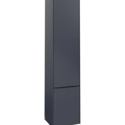 V&b subway 3.0 høyskap 40x171 venstre 2 dører marine blue håndtak i volcano black