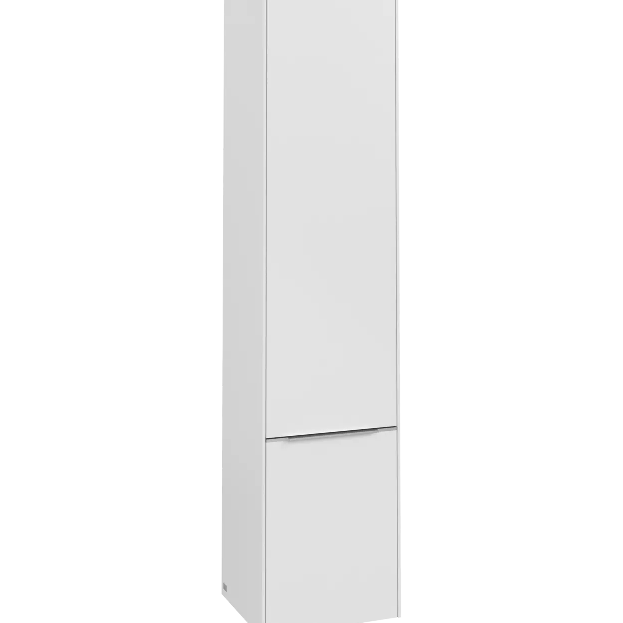 V&b subway 3.0 høyskap 40x171 venstre 2 dører pure white håndtak i krom