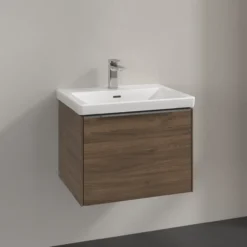 V&b subway 3.0 servantskap 57x42 arizona oak håndtak i krom