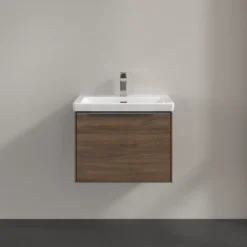 V&b subway 3.0 servantskap 57x42 arizona oak håndtak i krom