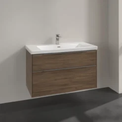 V&b subway 3.0 servantskap 97x57 arizona oak håndtak i krom